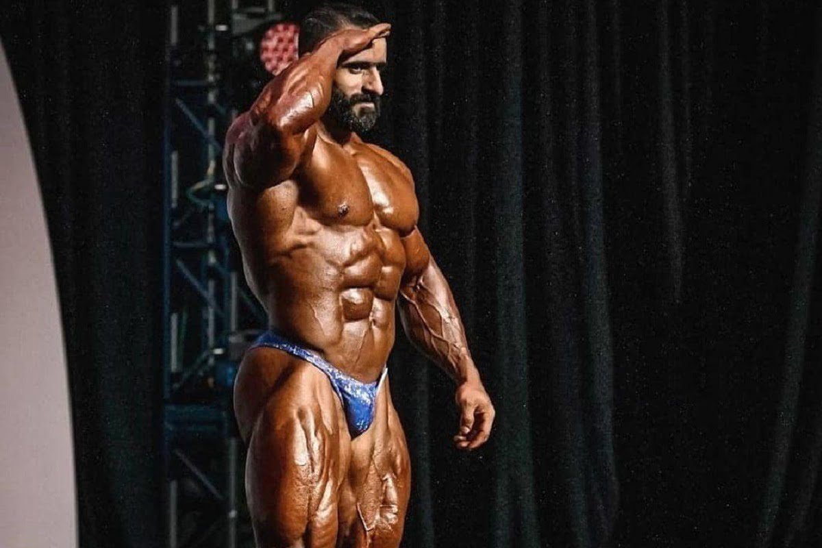 مدال برنز هادی چوپان در مسابقات مستر المپیا 2021