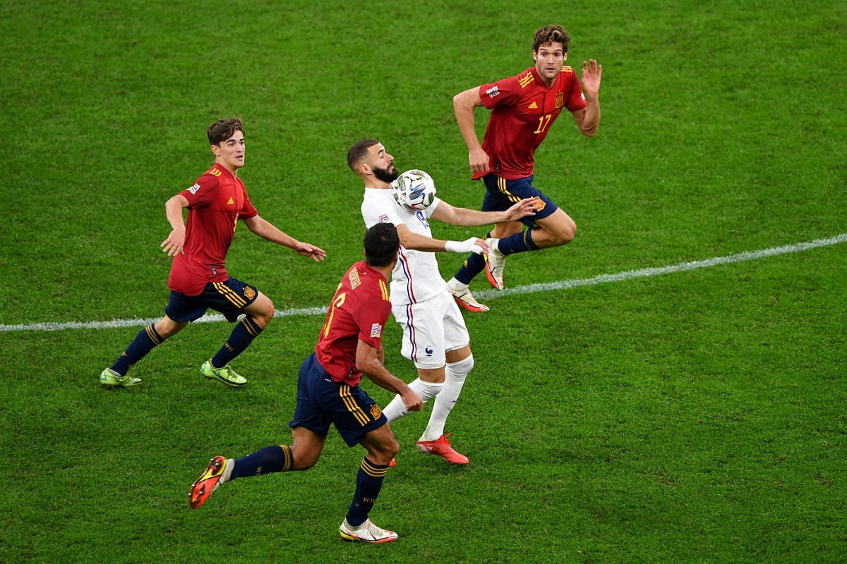 نتیجه بازی اسپانیا و فرانسه| قهرمانی فرانسه در لیگ ملت های اروپا