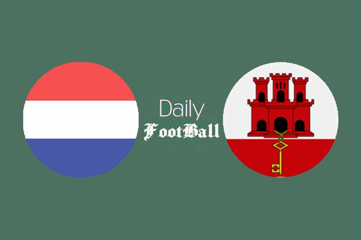 پخش زنده بازی هلند و جبل الطارق امشب دوشنبه 19 مهر 1400