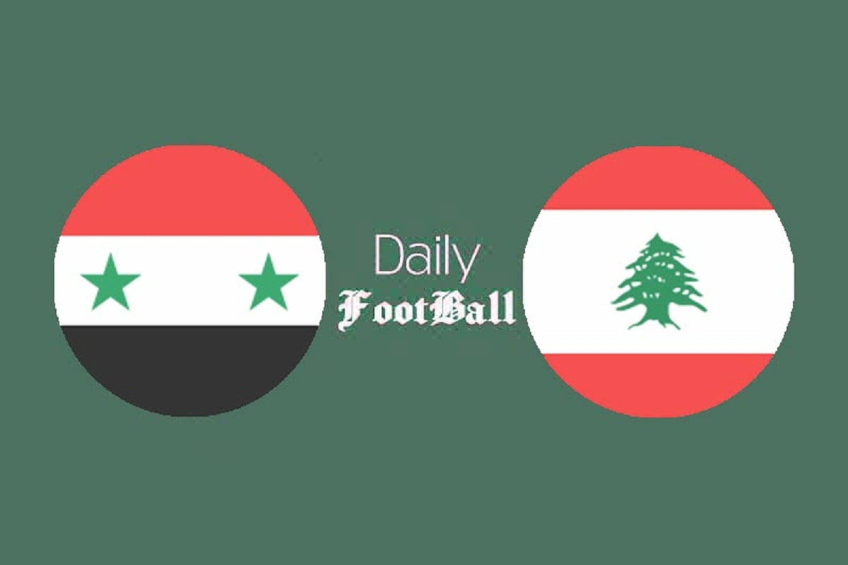 پخش زنده بازی سوریه و لبنان امشب سه شنبه 20 مهر 1400