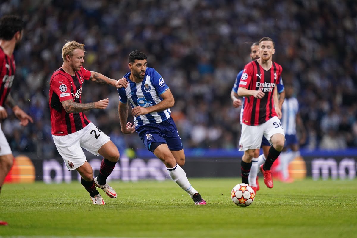 پخش زنده بازی پورتو و میلان امشب سه شنبه 27 مهر 1400