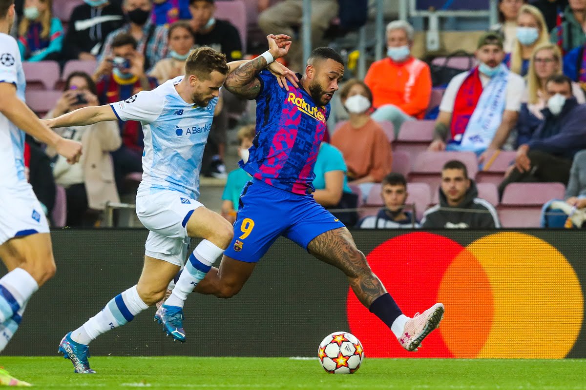 پخش زنده بازی بارسلونا و دیناموکیف امشب چهارشنبه 28 مهر 1400