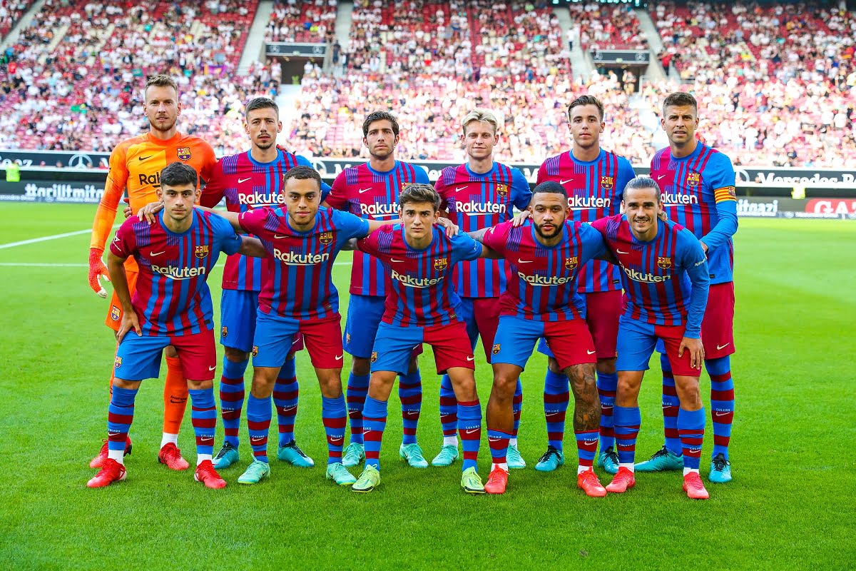 ترکیب بارسلونا مقابل لوانته برای بازی امروز 4 مهر 1400