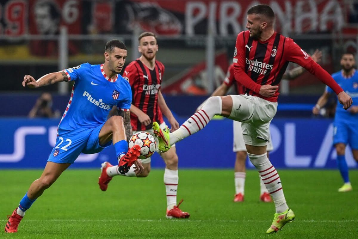 نتیجه بازی میلان و اتلتیکو مادرید| شکست آث میلان مقابل اتلتیکومادرید