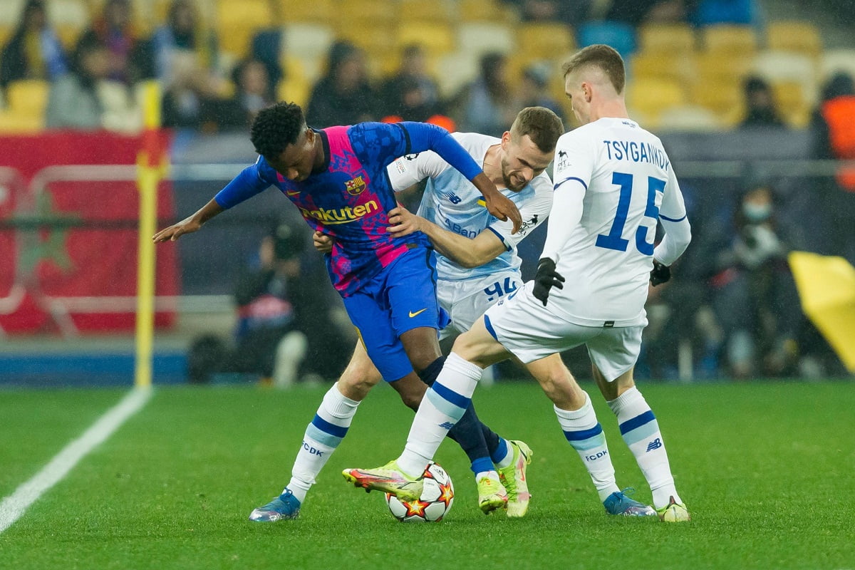 نتیجه بازی بارسلونا و دیناموکیف| پیروزی بارسا با گلزنی آنسو فاتی