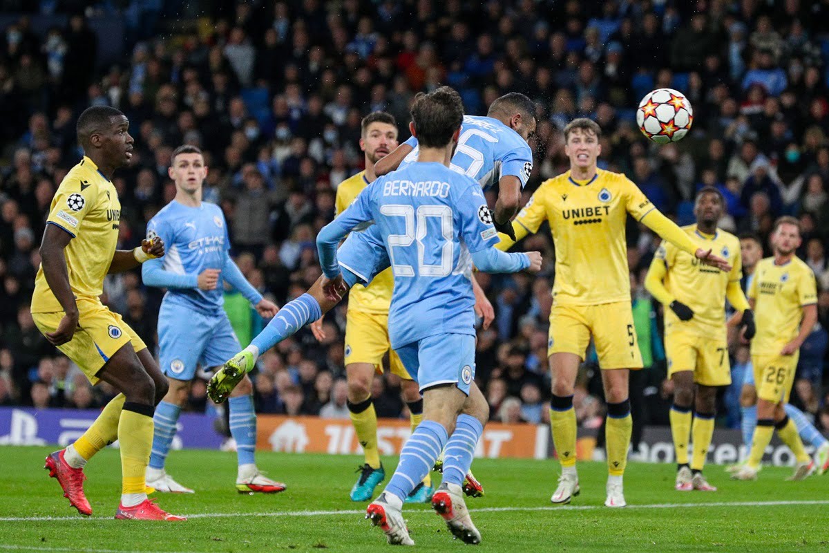 نتیجه بازی منچسترسیتی و کلوب بروژ| پیروزی پرگل سیتیزن ها