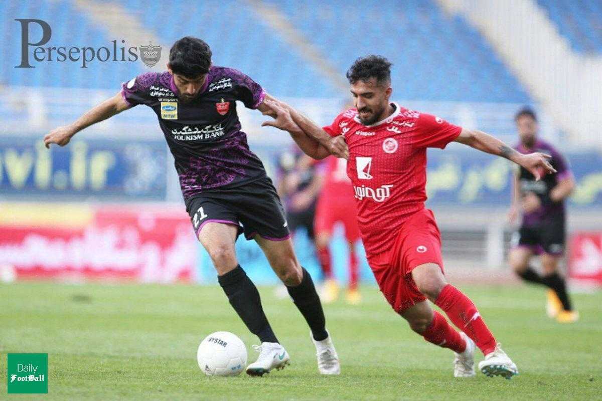 زمان بازی دوستانه پرسپولیس و پدیده آبان 1400