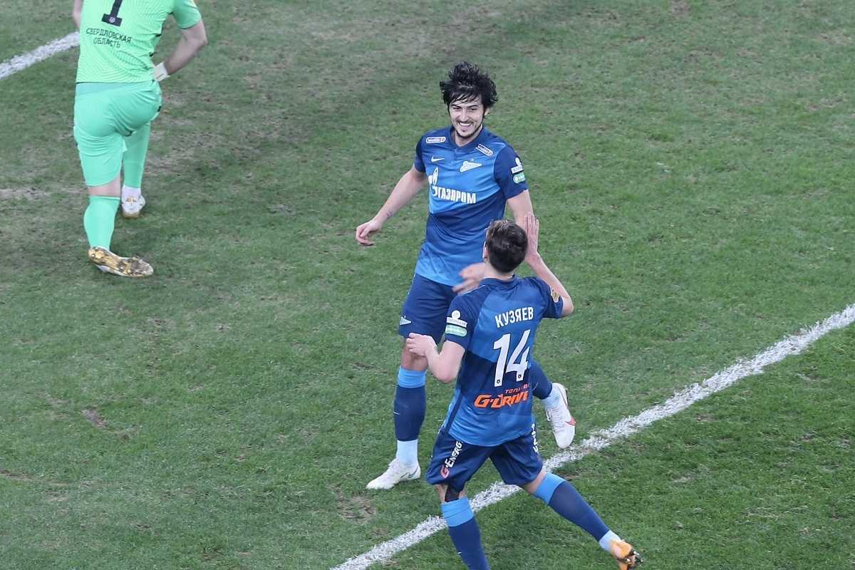 سردار آزمون در ترکیب زنیت مقابل چلسی برای بازی امشب 17 آذر 1400