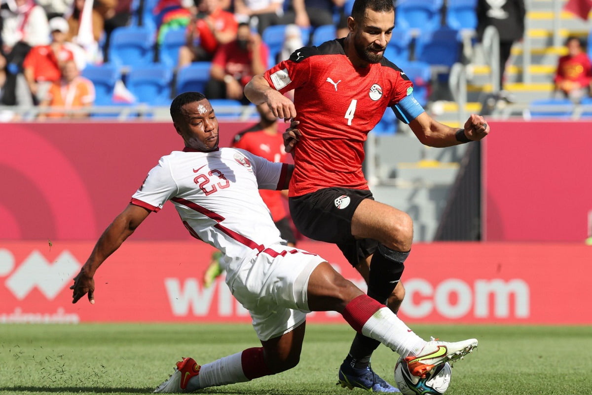 نتیجه بازی مصر و قطر| قطر در رتبه سوم فیفا فرب کاپ 2021