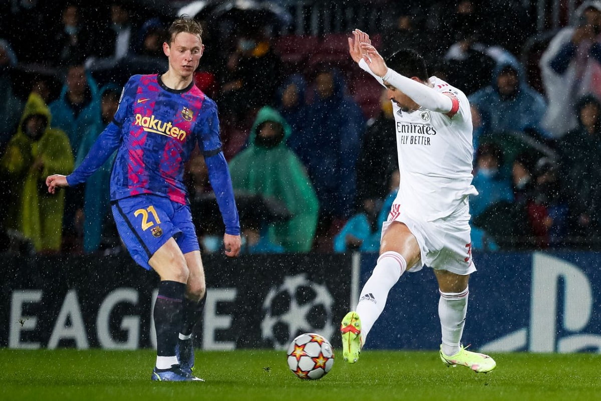 فیلم| خلاصه بازی بارسلونا و بنفیکا دیشب سه شنبه 2 آذر 1400