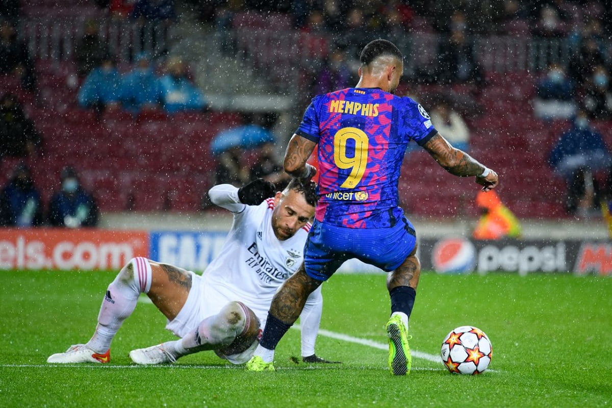 پخش زنده بازی بارسلونا و بنفیکا امشب سه شنبه 2 آذر 1400