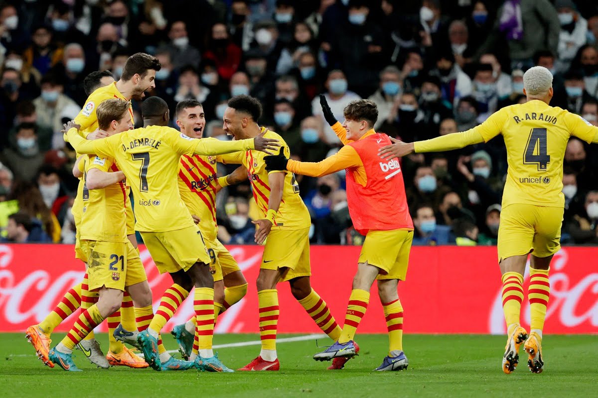 نتیجه ال کلاسیکو رئال مادرید و بارسلونا| شکست سنگین رئال مقابل بارسا