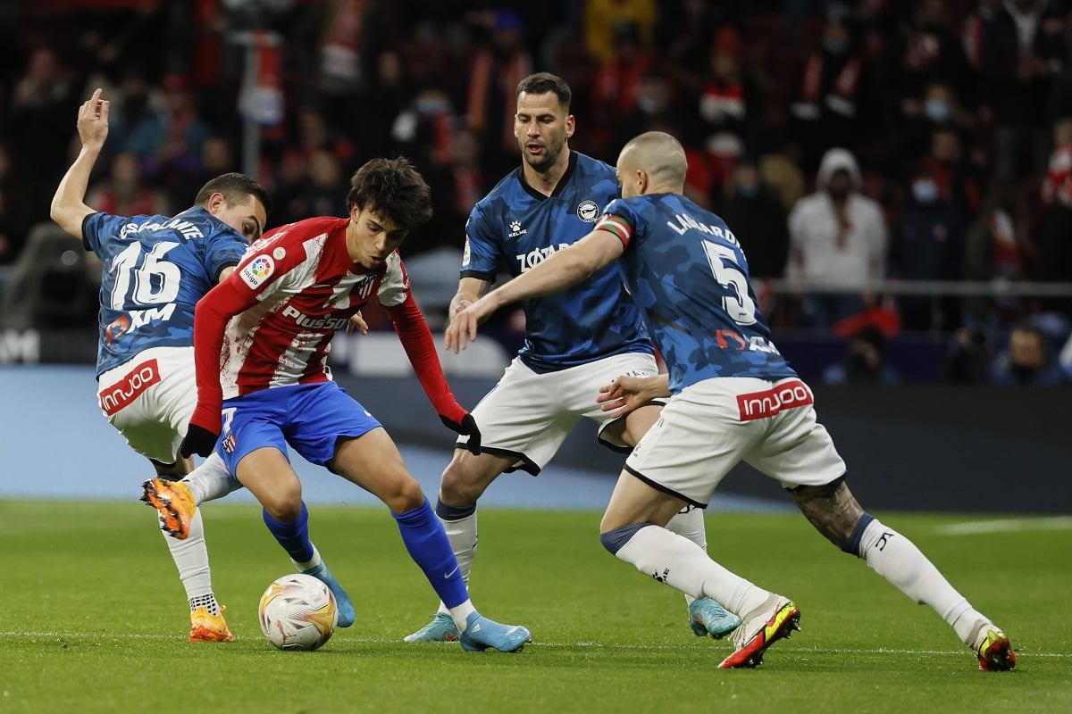 پخش زنده بازی اتلتیکو مادرید و آلاوز امشب شنبه 13 فروردین 1401