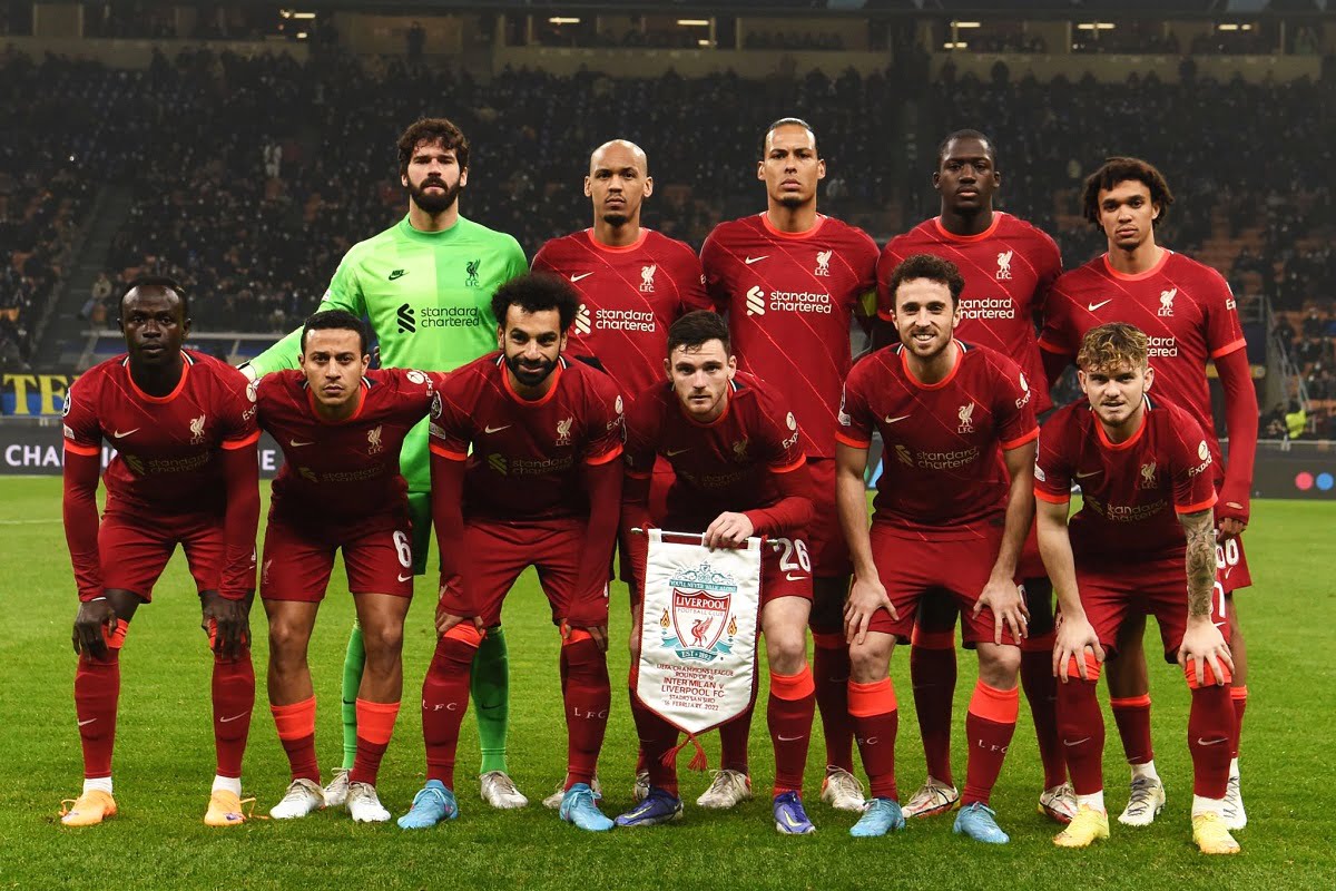 ترکیب لیورپول مقابل بنفیکا برای بازی امشب 16 فروردین 1401