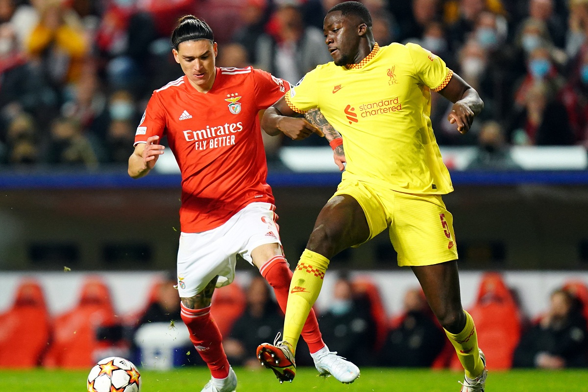نتیجه بازی لیورپول و بنفیکا| پیروزی لیورپول در خانه بنفیکا