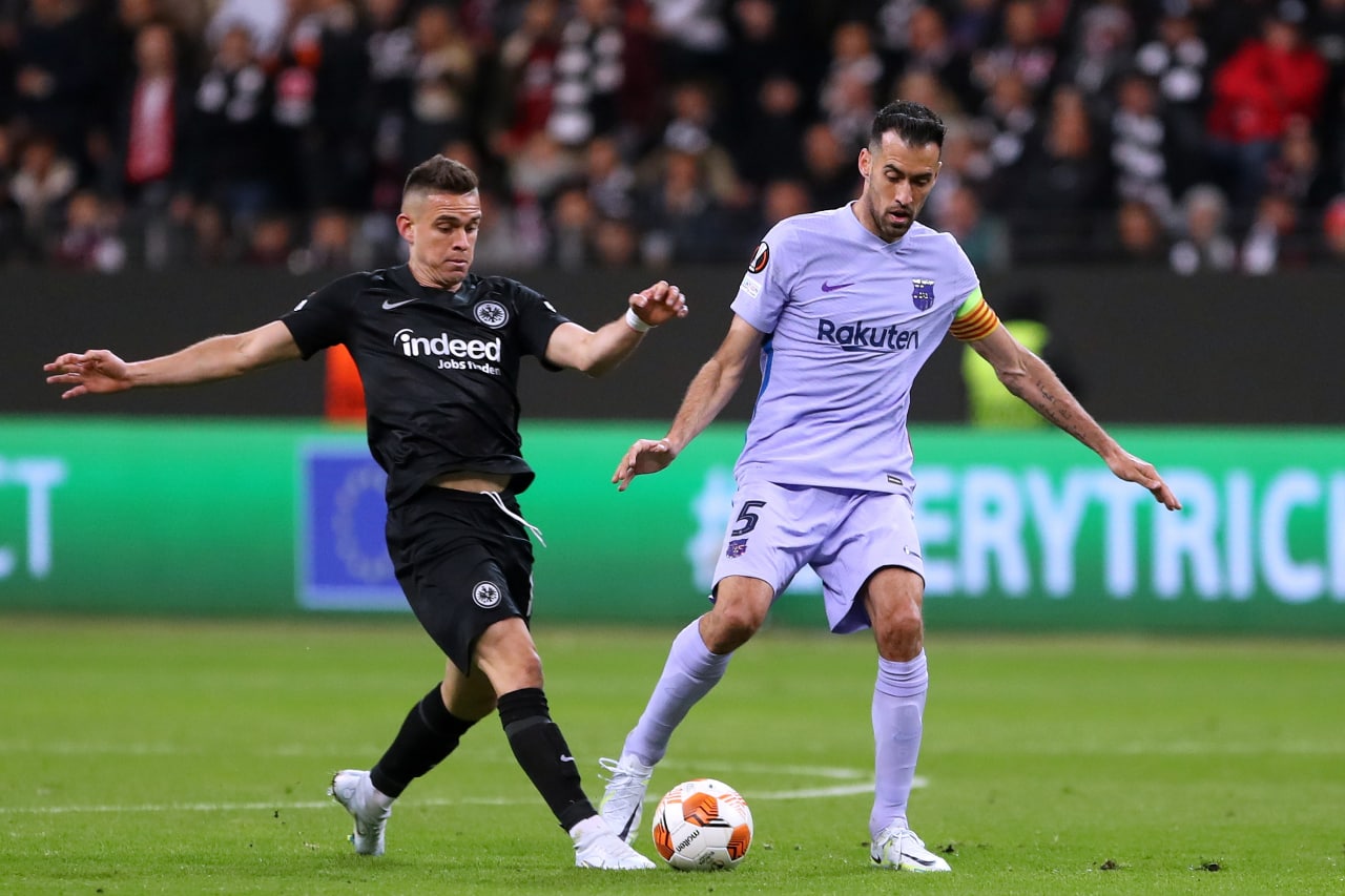 فیلم| خلاصه بازی بارسلونا و آینتراخت فرانکفورت دیشب پنجشنبه 18 فروردین 1401