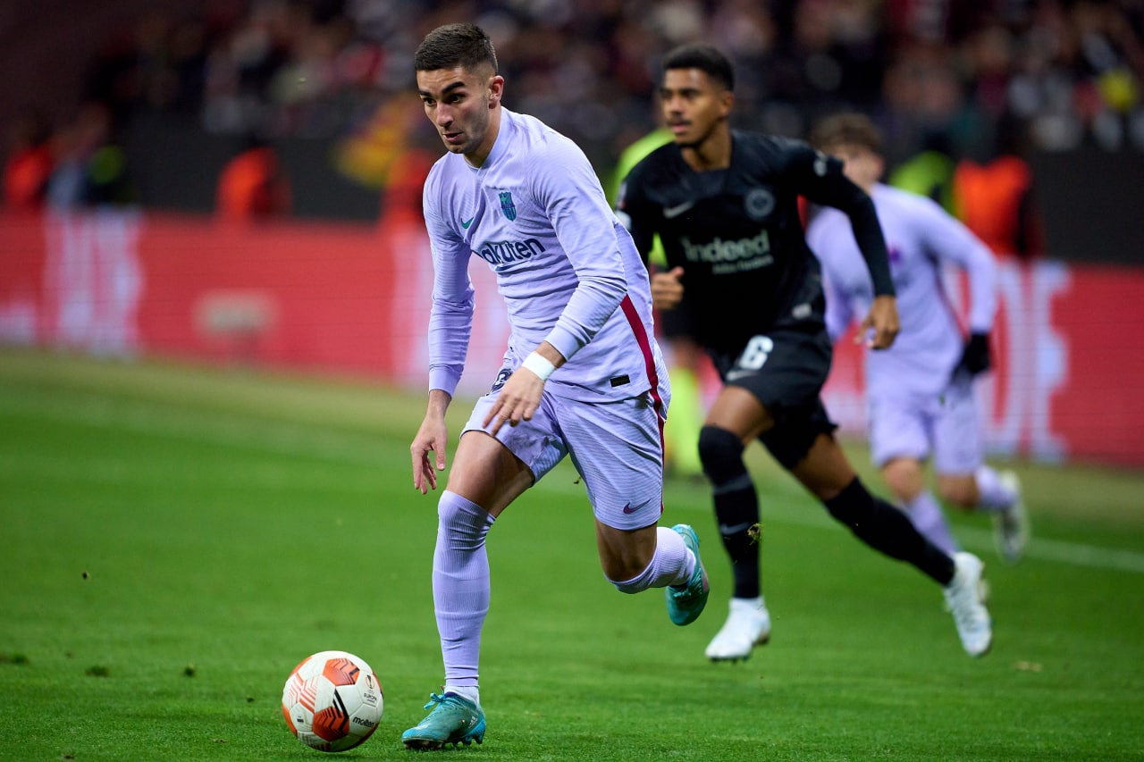 نتیجه بازی بارسلونا و آینتراخت فرانکفورت| تساوی بارسا در آلمان