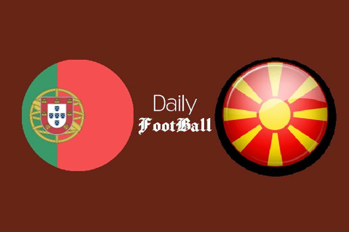 ساعت بازی پرتغال و مقدونیه شمالی امشب سه شنبه 9 فروردین 1401