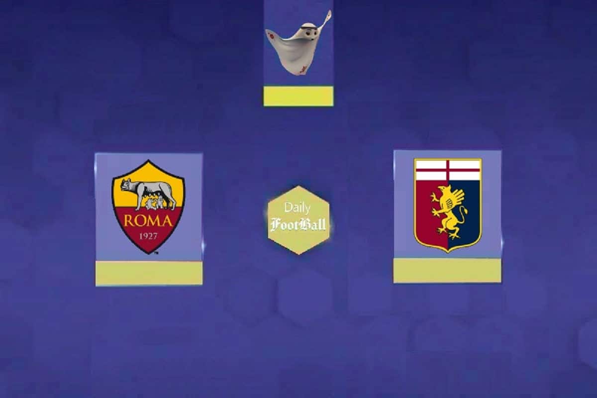 پخش زنده بازی رم و جنوا امشب پنجشنبه 22 دی 1401