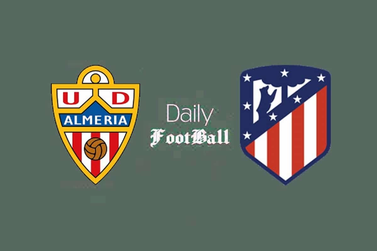 پخش زنده بازی اتلتیکو مادرید و آلمریا امشب یکشنبه 25 دی 1401