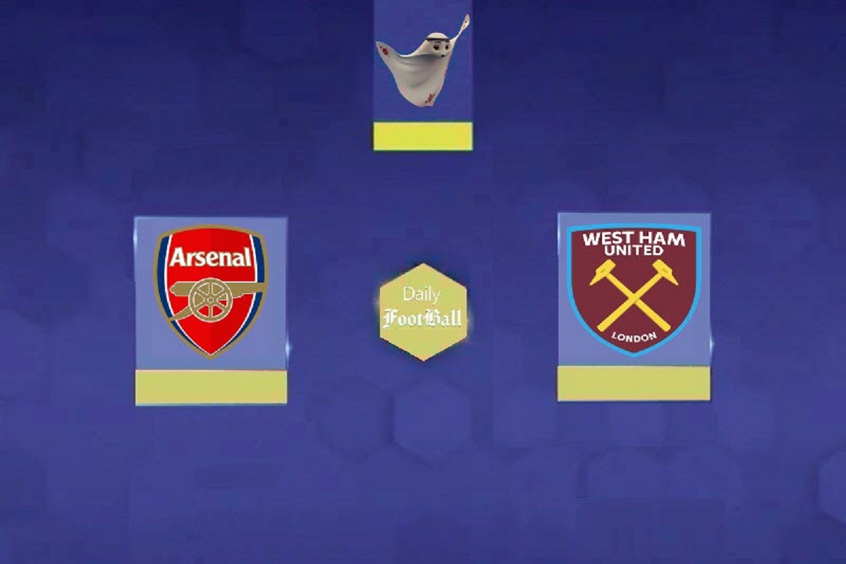 نتیجه بازی آرسنال و وستهام در هفته 17 لیگ برتر انگلیس