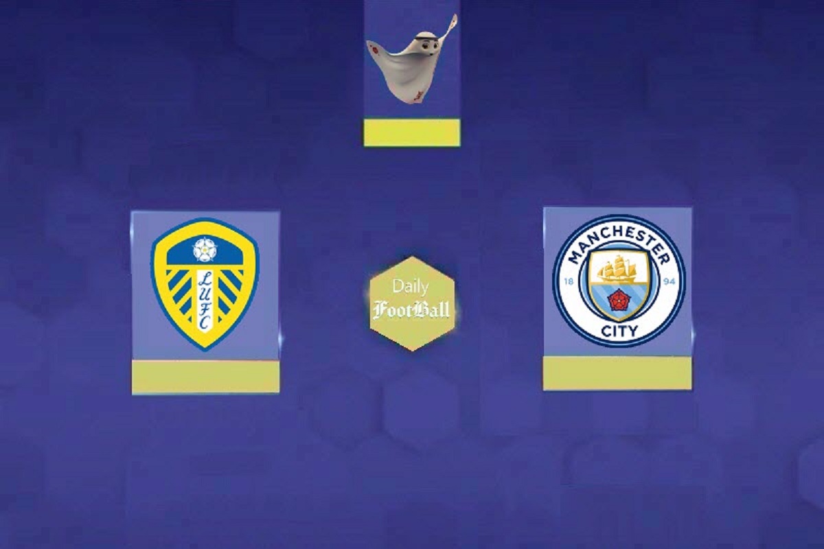 پخش زنده بازی منچسترسیتی و لیدز یونایتد امشب چهارشنبه 7 دی 1401