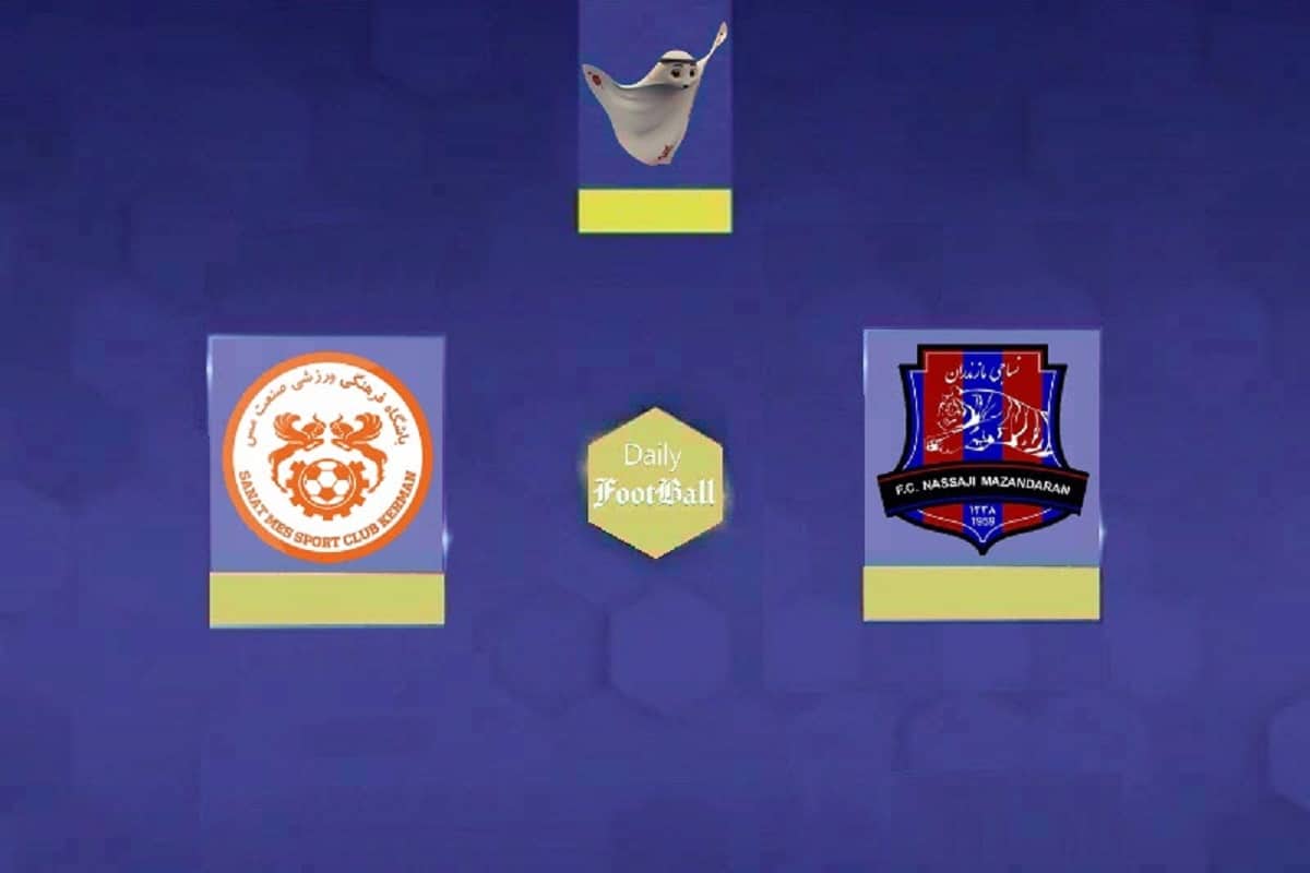 نتیجه بازی مس کرمان و نساجی مازندران در هفته بیستم لیگ برتر