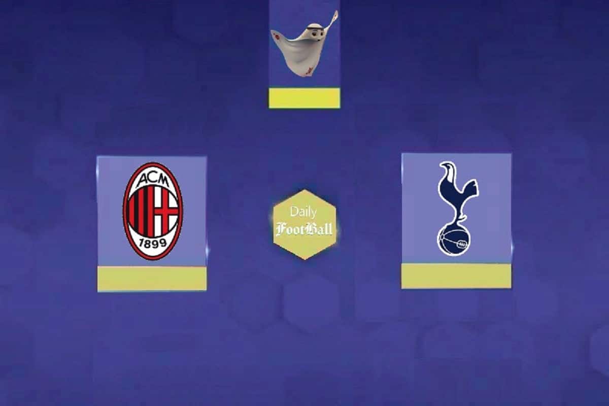 نتیجه بازی رفت میلان و تاتنهام| پیروزی آث میلان در یک هشتم نهایی لیگ قهرمانان اروپا