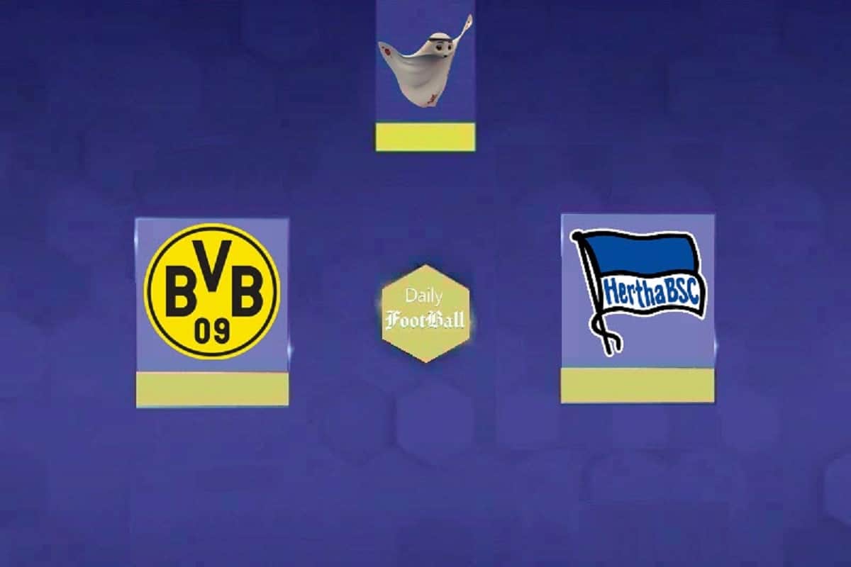 نتیجه بازی دورتموند و هرتابرلین در هفته 21 بوندس لیگا