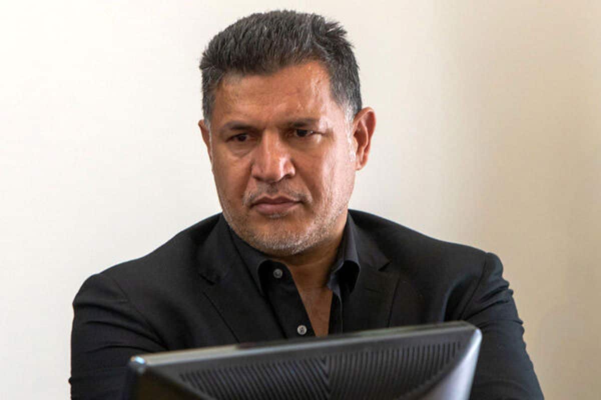 عکس| علی دایی در کنار رپر جوان