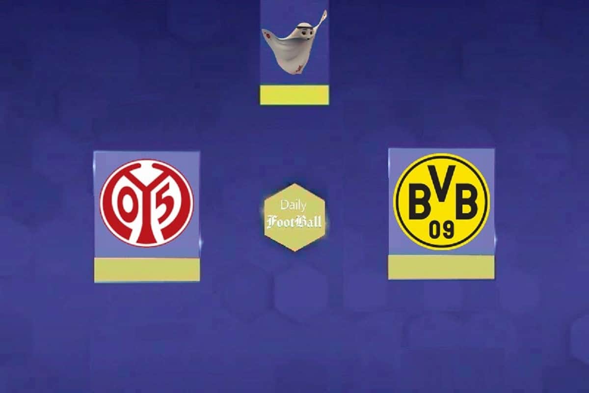 نتیجه بازی دورتموند و ماینتس در هفته 17 بوندس لیگا