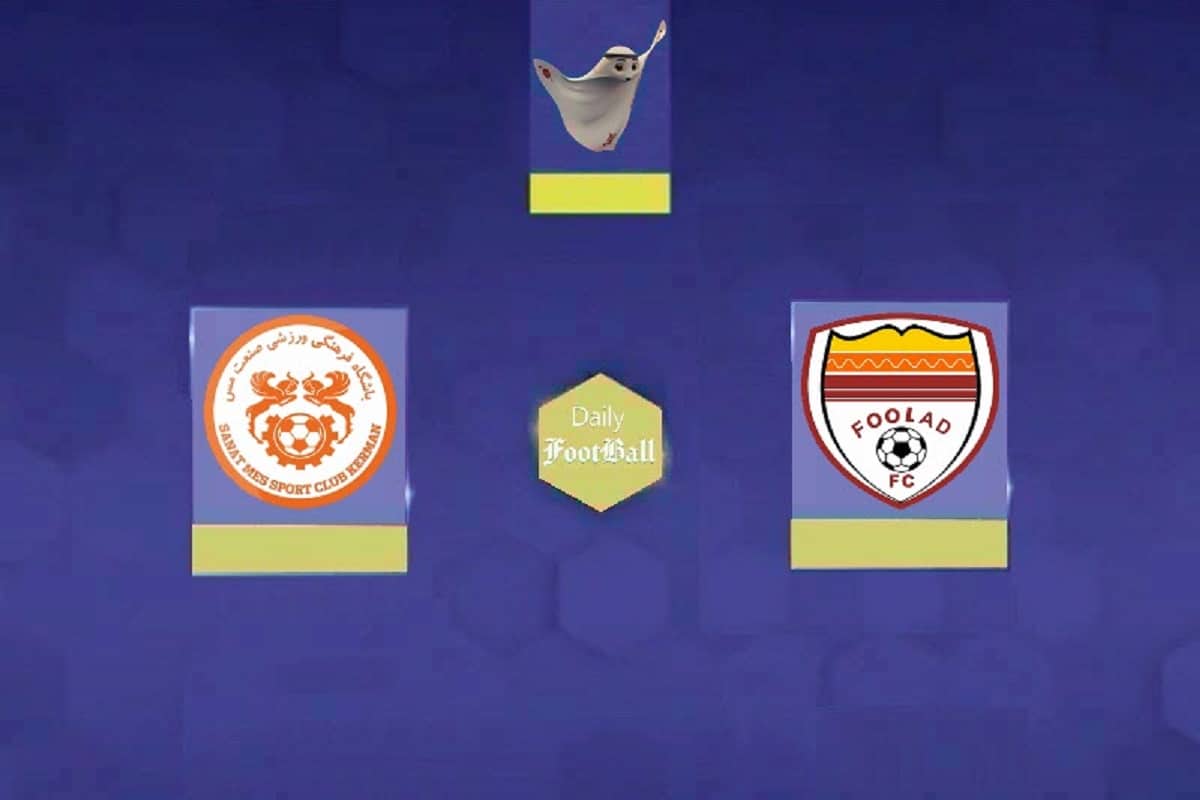 نتیجه بازی مس کرمان و فولاد خوزستان در هفته 22 لیگ برتر