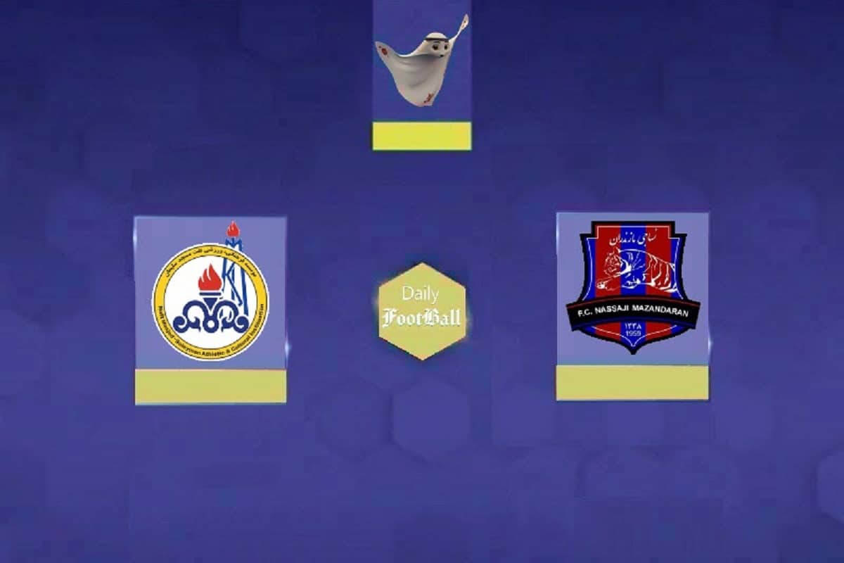 نتیجه بازی نفت مسجدسلیمان و نساجی مازندران در هفته 22 لیگ برتر