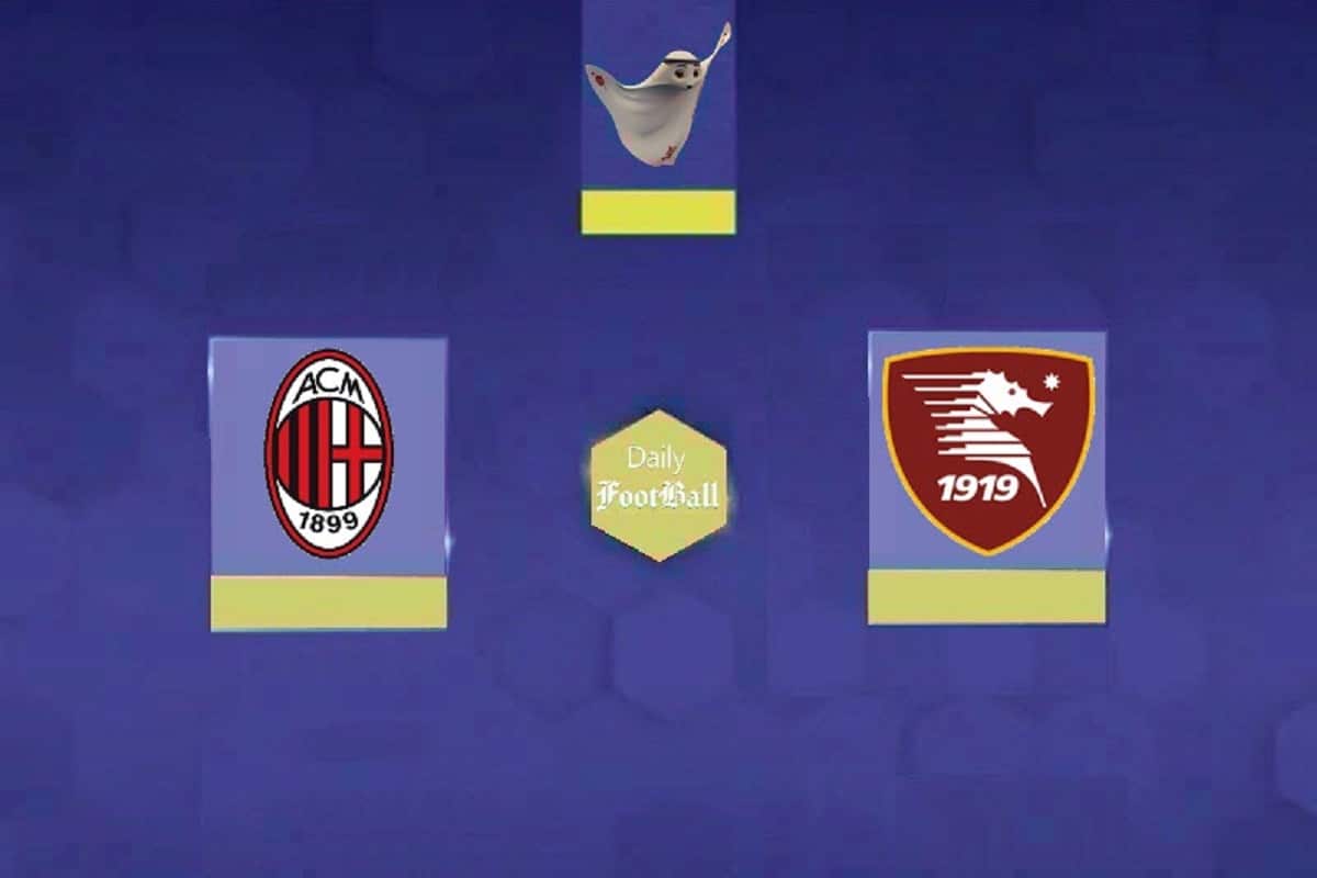 پخش زنده بازی میلان و سالرنیتانا امشب دوشنبه 22 اسفند 1401