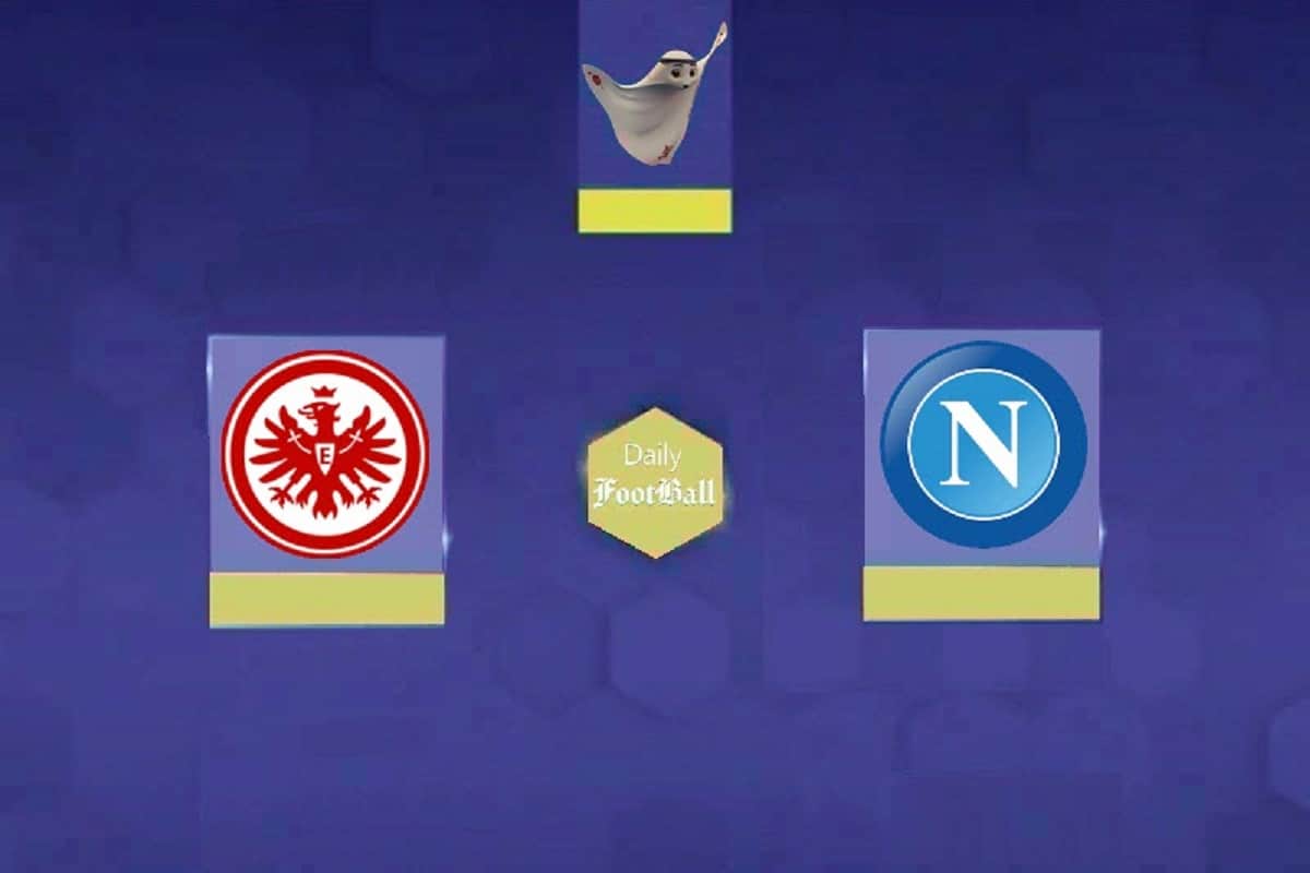 پخش زنده بازی ناپولی و آینتراخت فرانکفورت امشب سه شنبه 2 اسفند 1401