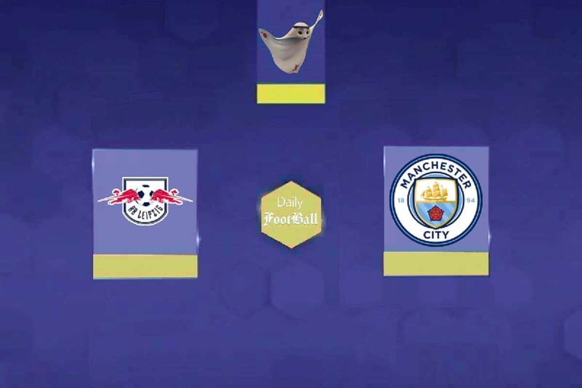 نتیجه بازی رفت منچسترسیتی و لایپزیگ در یک هشتم نهایی لیگ قهرمانان اروپا