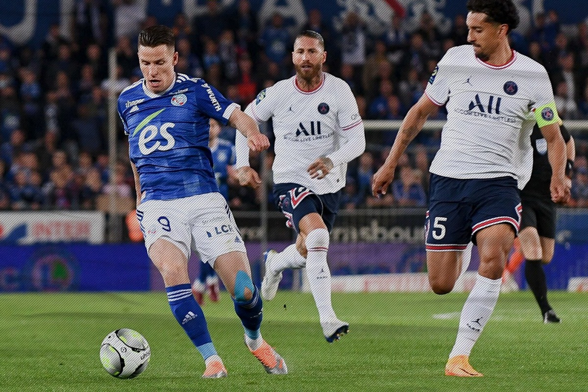 نتیجه بازی پاری سن ژرمن و استراسبورگ| توقف پی اس جی در خانه استراسبورگ