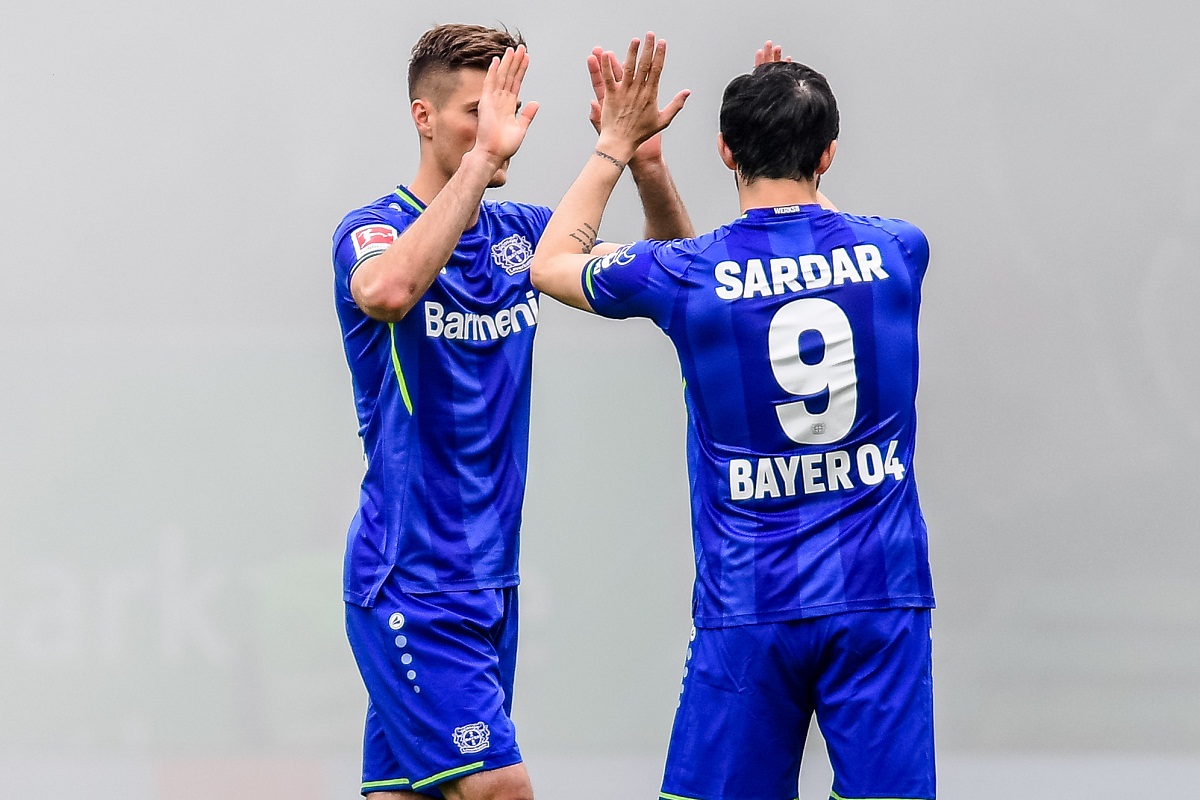 فیلم| اولین گل سردار آزمون برای بایرلورکوزن در بوندس لیگا