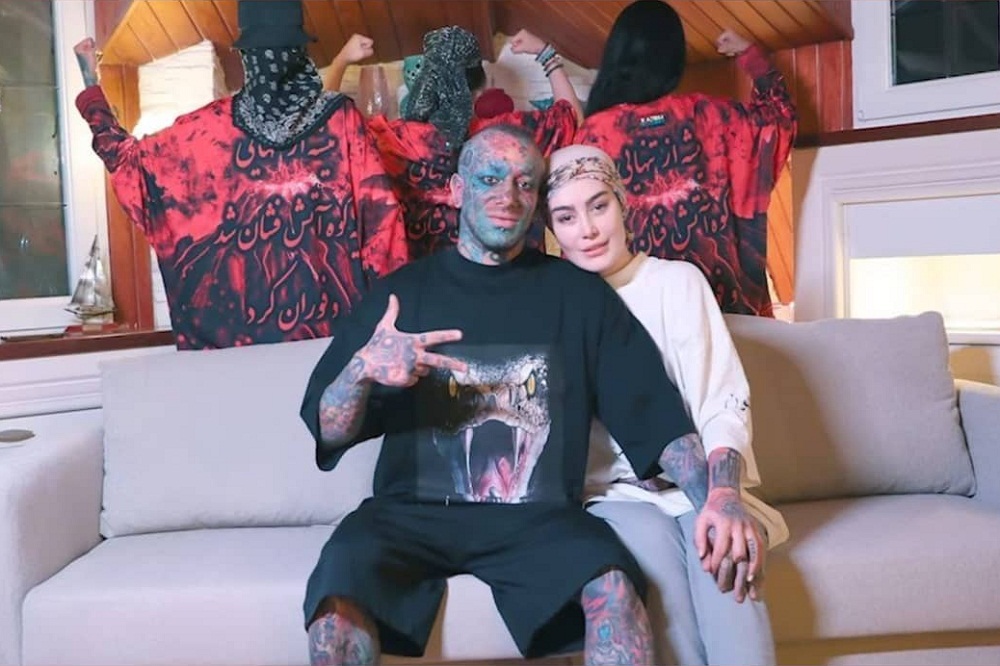 توهین وقیحانه تتلو به مردم داغدار آبادان + عکس