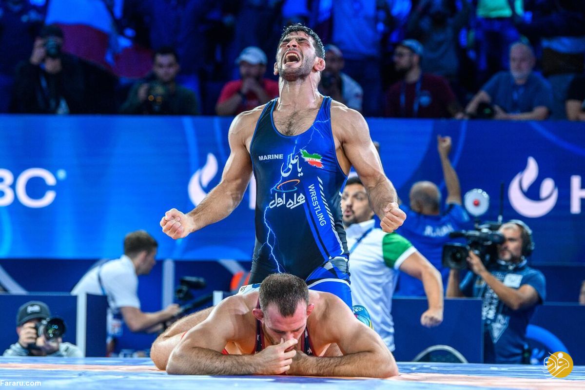 فیلم کامل| مسابقه امیر حسین زارع با حریف چینی در دور دوم مسابقات کشتی آزاد قهرمانی جهان 2022