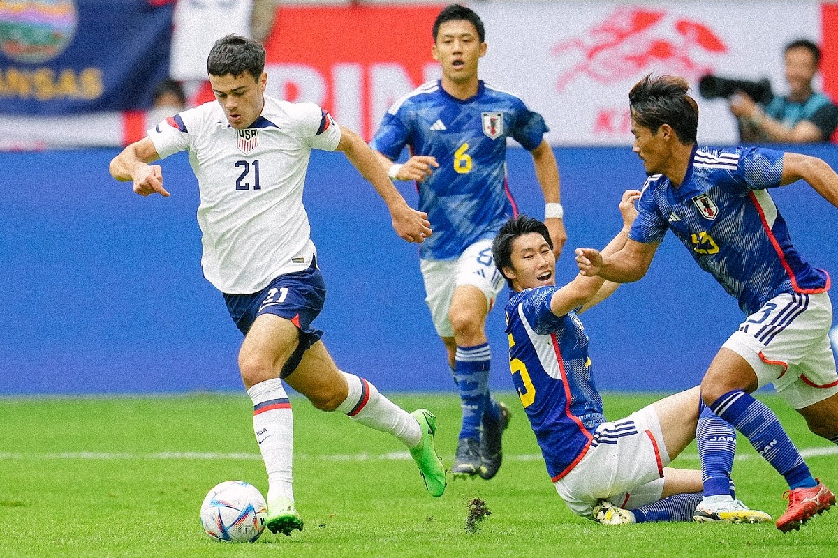 نتیجه بازی دوستانه ژاپن و آمریکا| پیروزی سامورایی ها