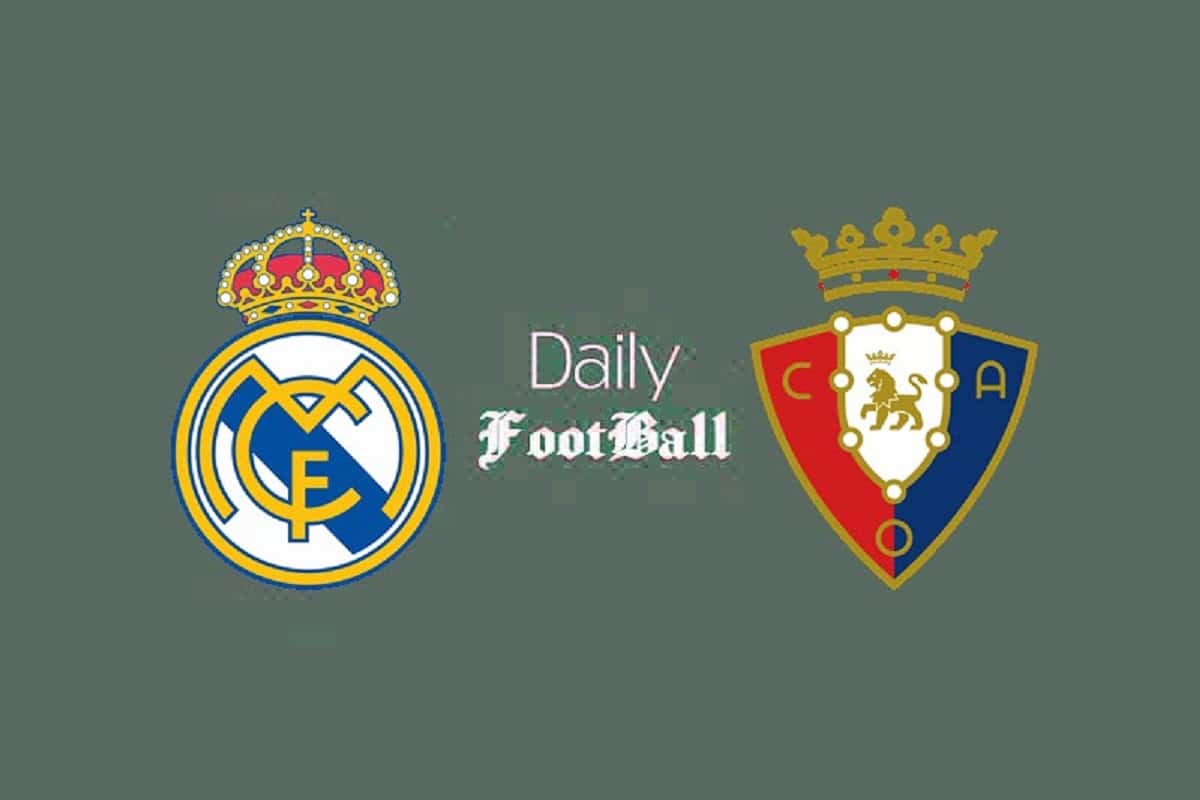 پخش زنده بازی رئال مادرید و اوساسونا امشب یکشنبه 10 مهر 1401