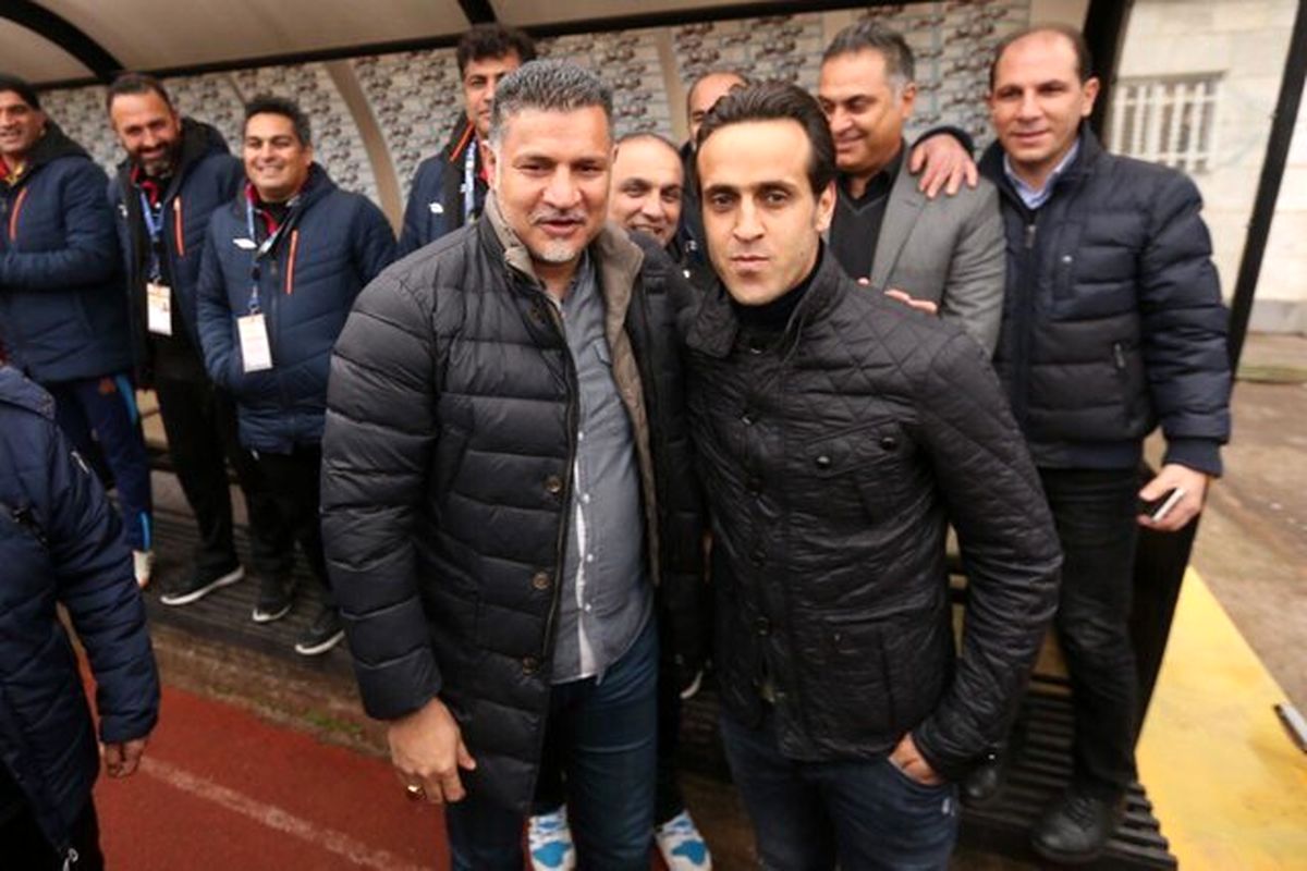 عکس| آشتی کنان علی دایی و علی کریمی در اینستاگرام