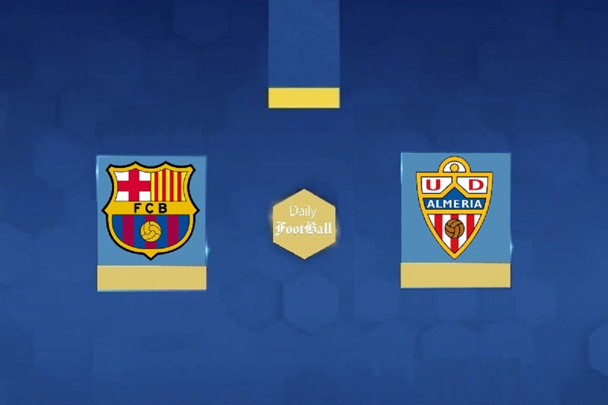 پخش زنده بازی بارسلونا و آلمریا امشب شنبه 14 آبان 1401