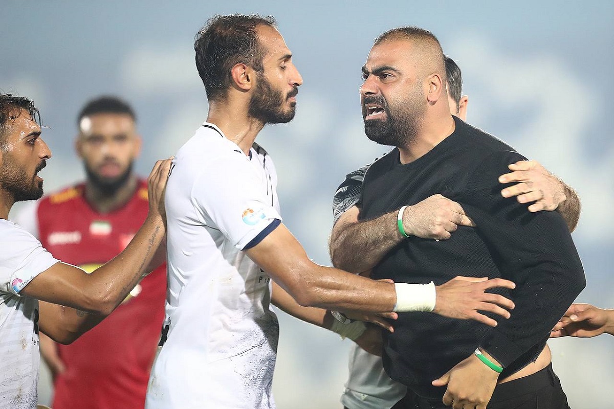 محرومیت و جریمه مازیار زارع به علت جنجال در بازی پرسپولیس و ملوان بندر انزلی