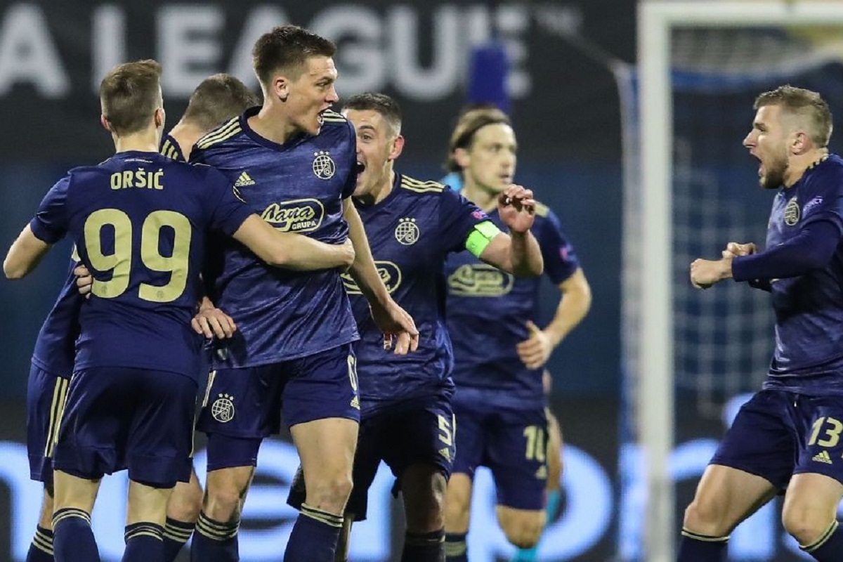 صادق محرمی در ترکیب دینامو زاگرب مقابل میلان برای بازی امشب 3 آبان 1401