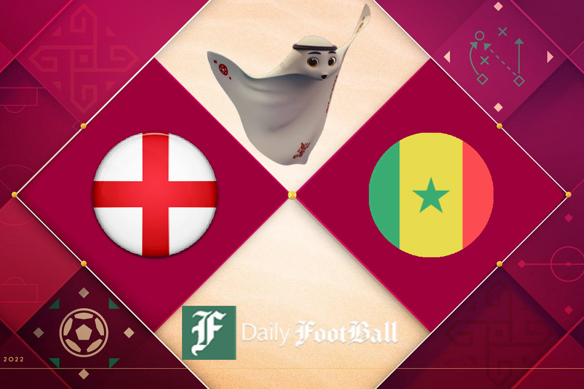 نتیجه بازی انگلیس و سنگال در مرحله حذفی (یک هشتم نهایی) جام جهانی 2022