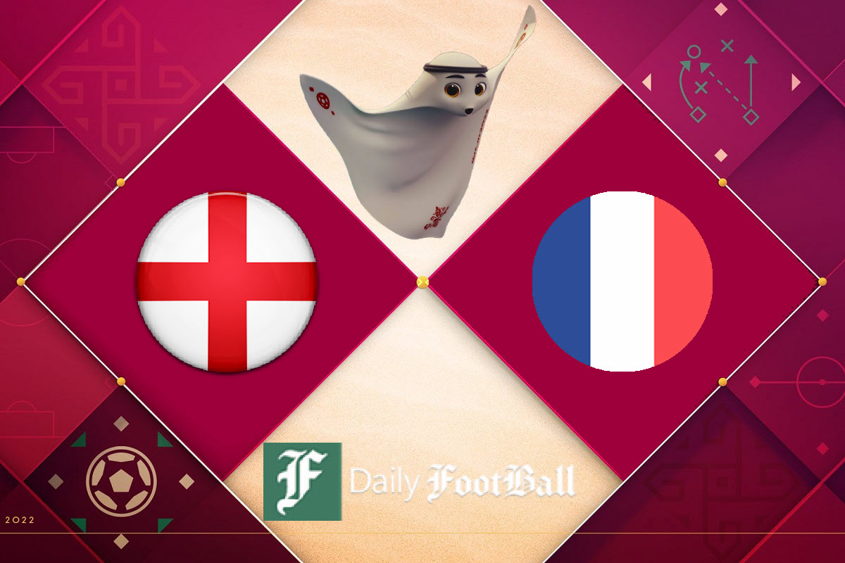 پخش زنده بازی انگلیس و فرانسه امشب شنبه 19 آذر 1401