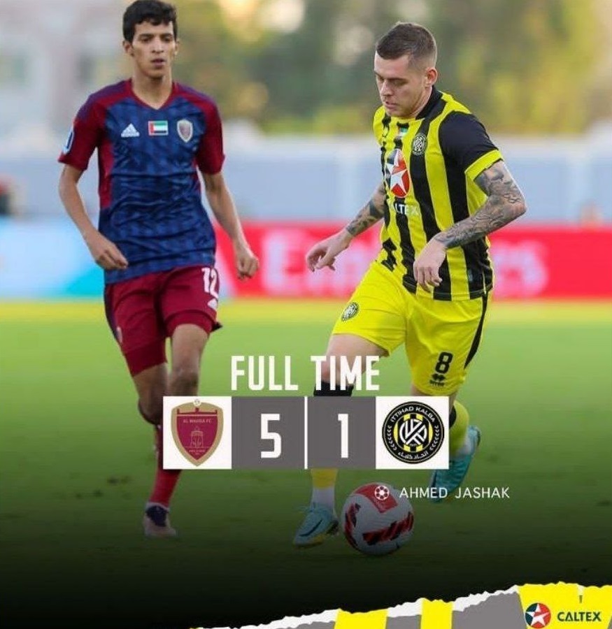 نتیجه و خلاصه بازی الاتحاد کلبا و الوصل| شکست سنگین شاگردان فرهاد مجیدی و حذف از جام حذفی امارات