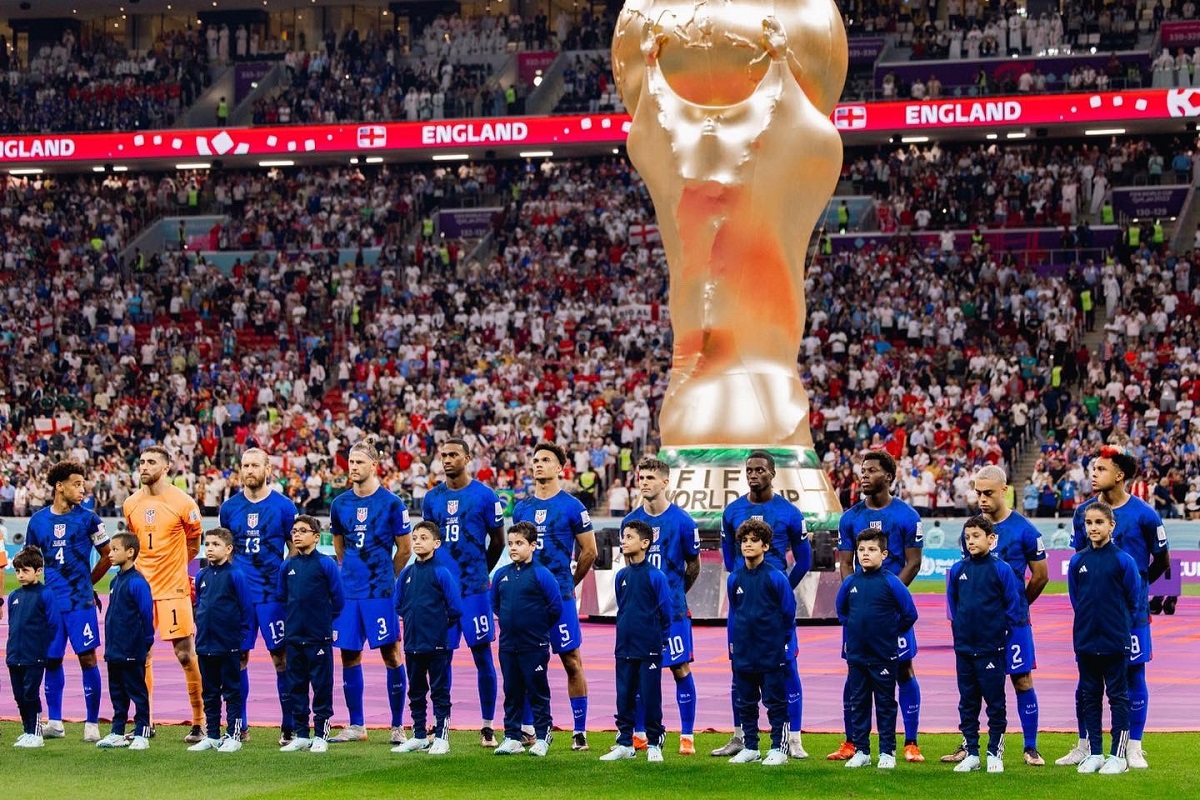 عکس| توهین تیم ملی آمریکا به ایران پیش از بازی در جام جهانی 2022